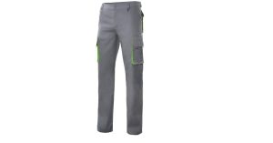 PANTALON 103004 GRIS / VERDE LIMA