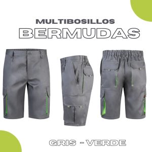 PANTALON 103007 GRIS VERDE LIMA