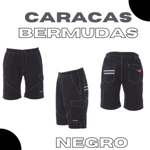 BERMUDA PAYPER CARACAS NEGRO