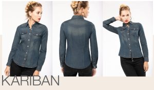 CAMISA DENIM MUJER
