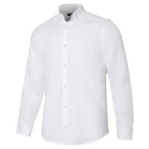CAMISA OXFORD STRETCH BLANCA HOMBRE