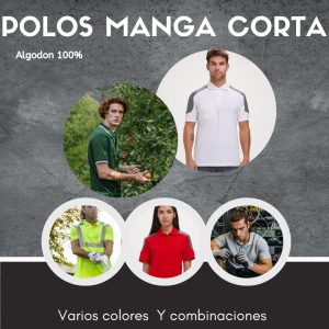 POLOS MANGA CORTA