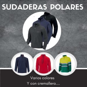 SUDADERA POLAR CON CREMALLERA