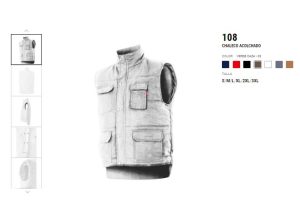 CHALECO 108 BLANCO