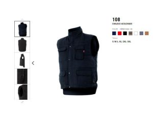 CHALECO 108 NEGRO