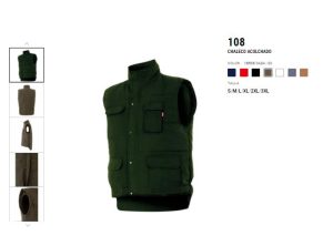 CHALECO 108 VERDE CAZA
