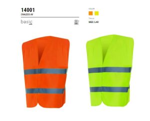 CHALECO 14001 AMARILLO FLUOR