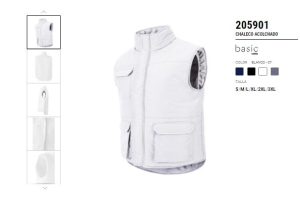 CHALECO 205901 BLANCO