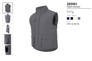 CHALECO 205901 GRIS