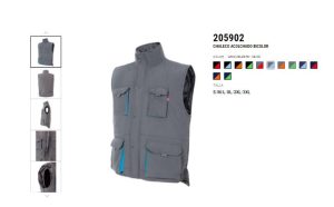 CHALECO 205902 GRIS CELESTE