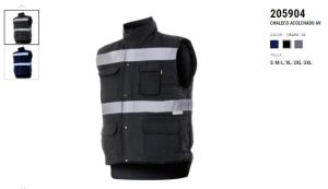 CHALECO 205904 NEGRO