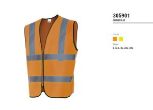 CHALECO 305901 NARANJA