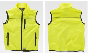 CHALECO WORKSELL AMARILLO