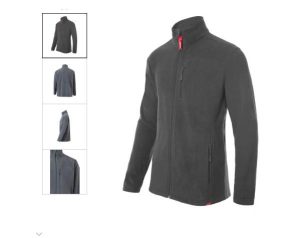CHAQUETA POLAR 201502 GRIS