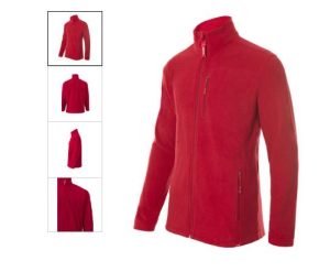 CHAQUETA POLAR 201502 ROJO