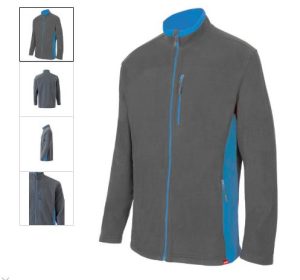 CHAQUETA POLAR 201504 GRIS CELESTE