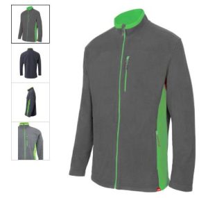 CHAQUETA POLAR 201504 GRIS VERDE LIMA