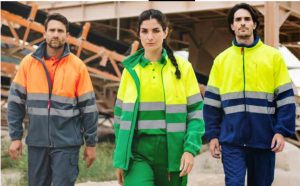 CHAQUETA POLAR ALTA VISIBILIDAD