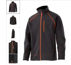 SOFTSELL CHAQUETA 2060012 NARANJA NEGRO