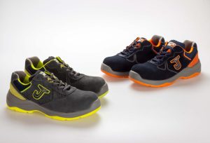 ZAPATO CROMO MARINO NARANJA