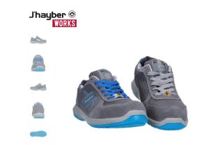 ZAPATO GRAVITY GRIS AZUL