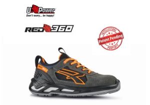 ZAPATO RYDER NEGRO NARANJA