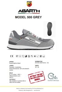 ZAPATO OCUPACIONAL GRIS