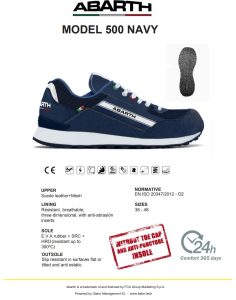 ZAPATO OCUPACIONAL NAVY AZUL